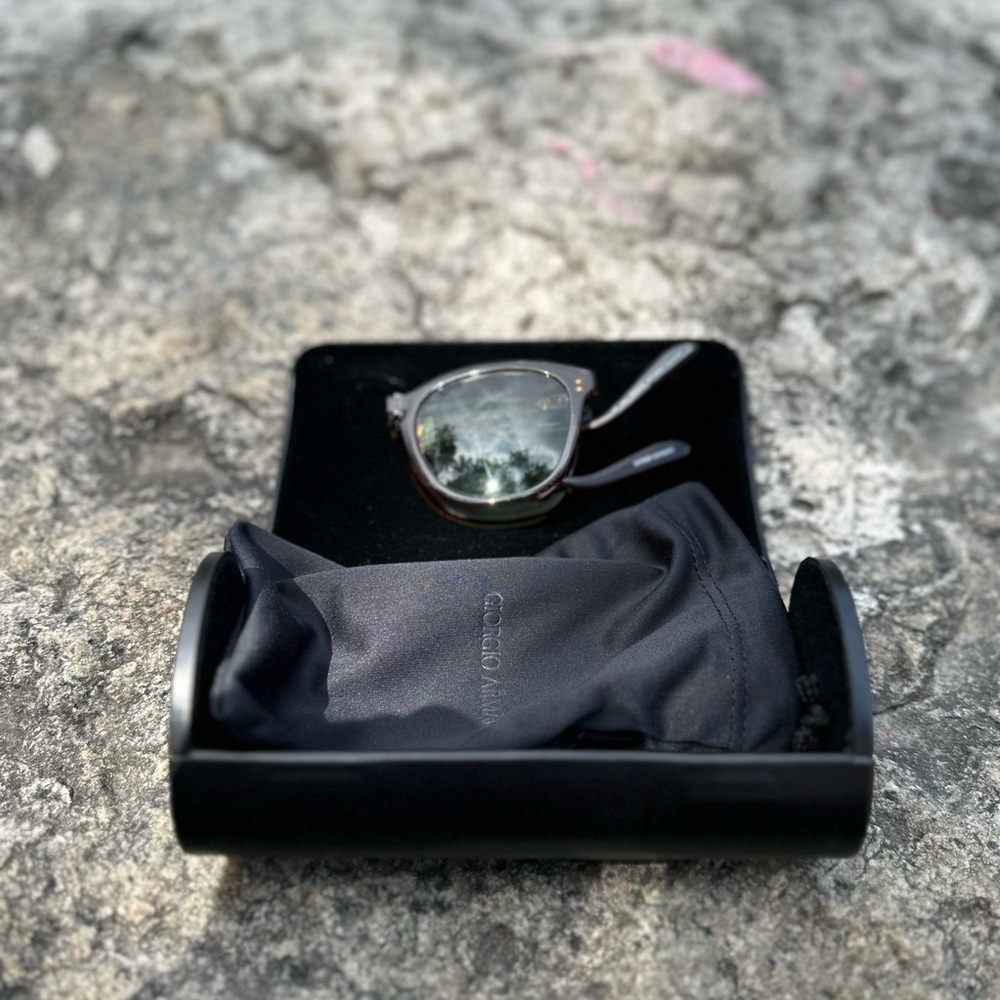 Giorgio Armani Tortoise Foldable Sunglasses (AR8170 Limited color way)